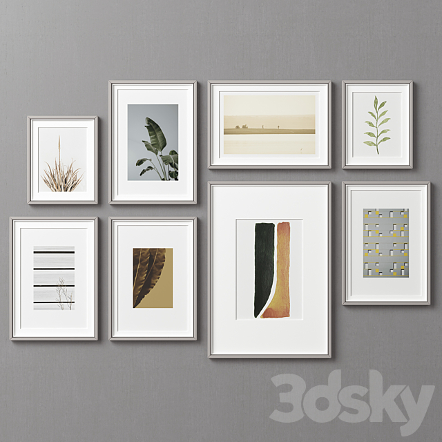 Picture Frames Set -253 3DSMax File - thumbnail 4