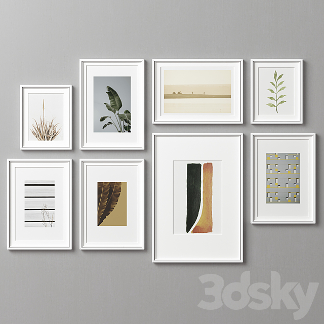 Picture Frames Set -253 3DSMax File - thumbnail 5