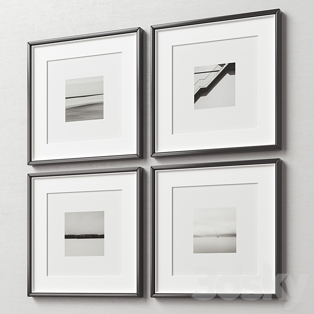 Picture Frames Set -271 3ds Max - thumbnail 2