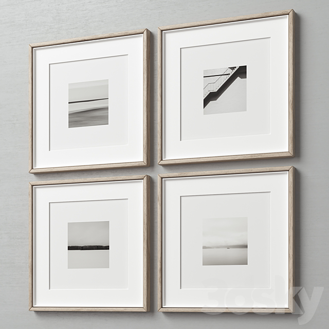 Picture Frames Set -271 3ds Max - thumbnail 3