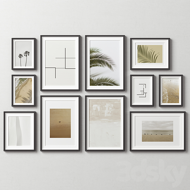 Picture Frames Set -291 3DSMax File - thumbnail 4