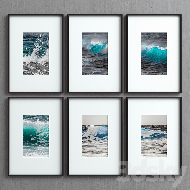 Picture Frames Set-42 3ds Max - thumbnail 1