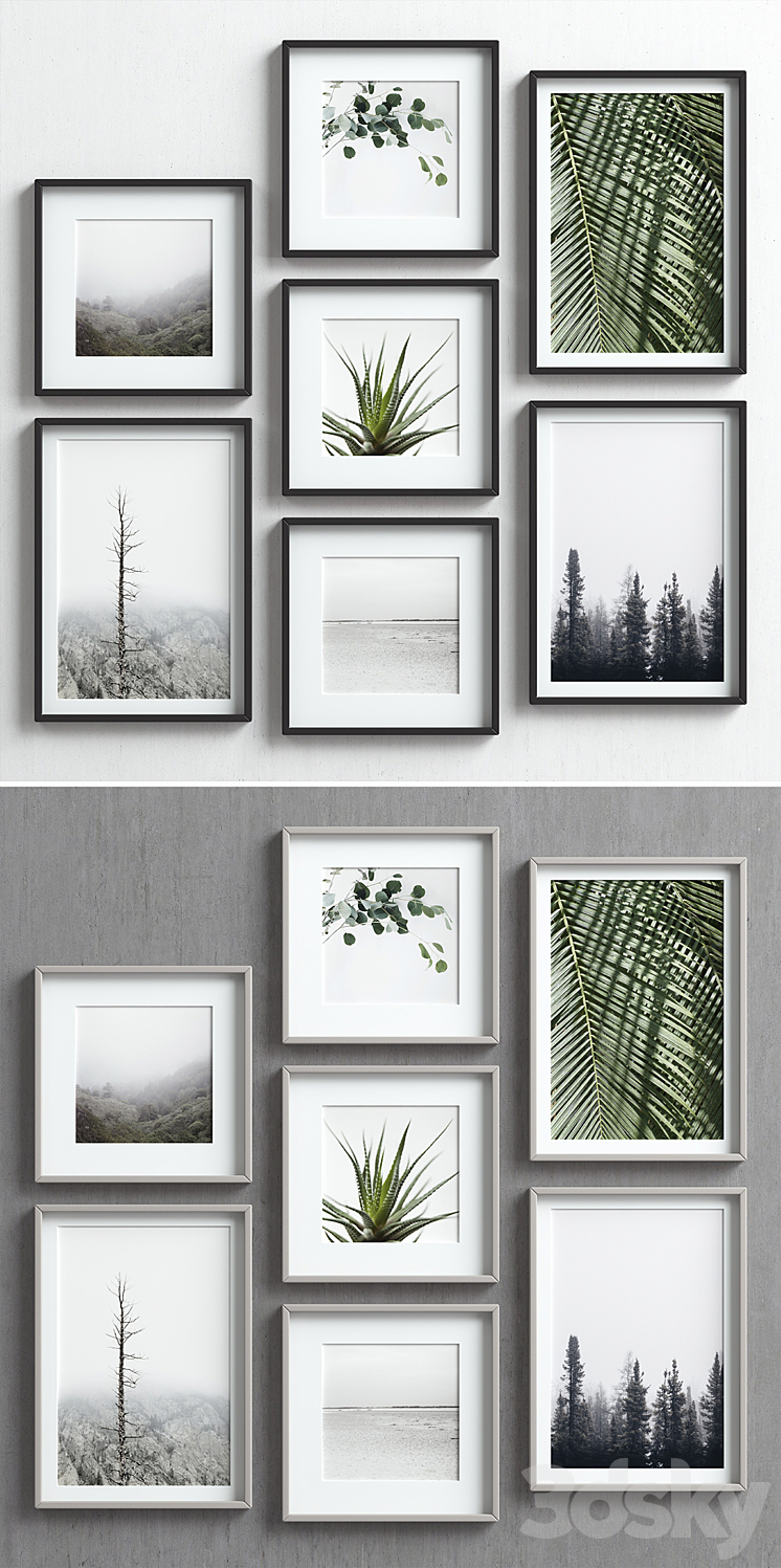 Picture Frames Set-48 3DS Max - thumbnail 2