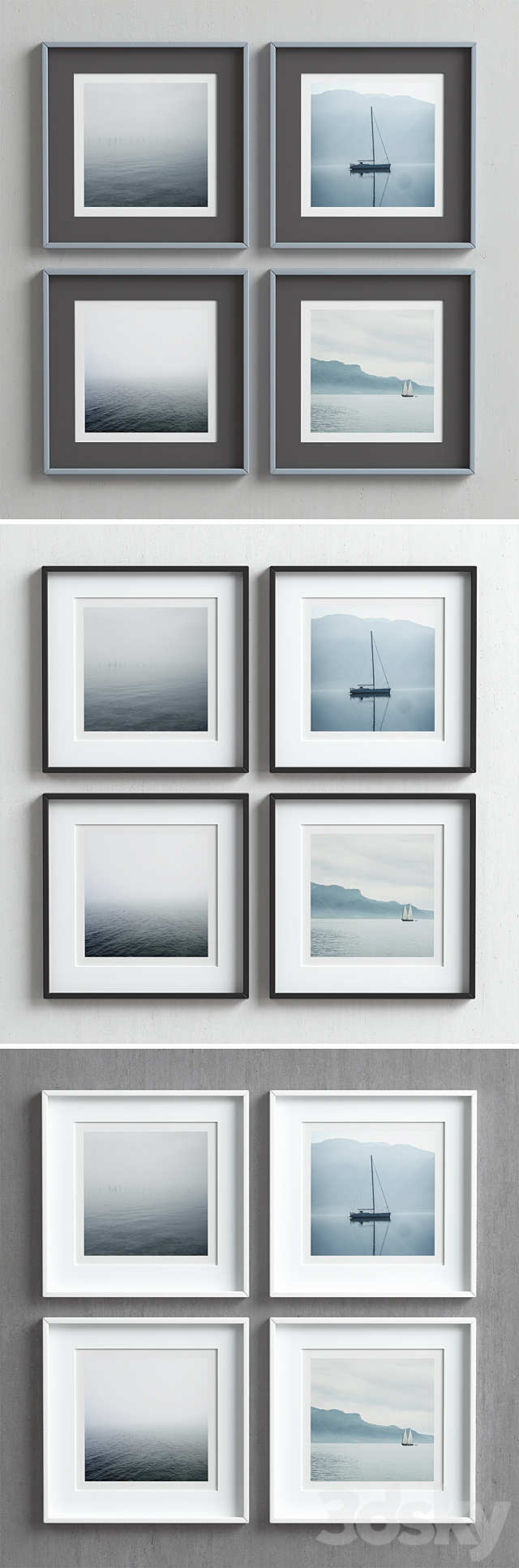 Picture Frames Set-66 3DSMax File - thumbnail 2