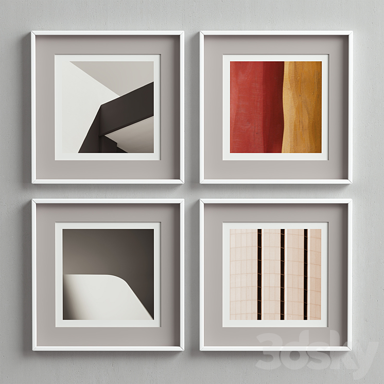 Picture Frames Set-70 3DS Max - thumbnail 1