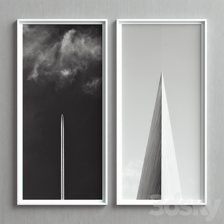 Picture Frames Set-75 3DS Max - thumbnail 1