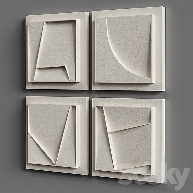 QUADRIPTYCH 3DSMax File - thumbnail 2