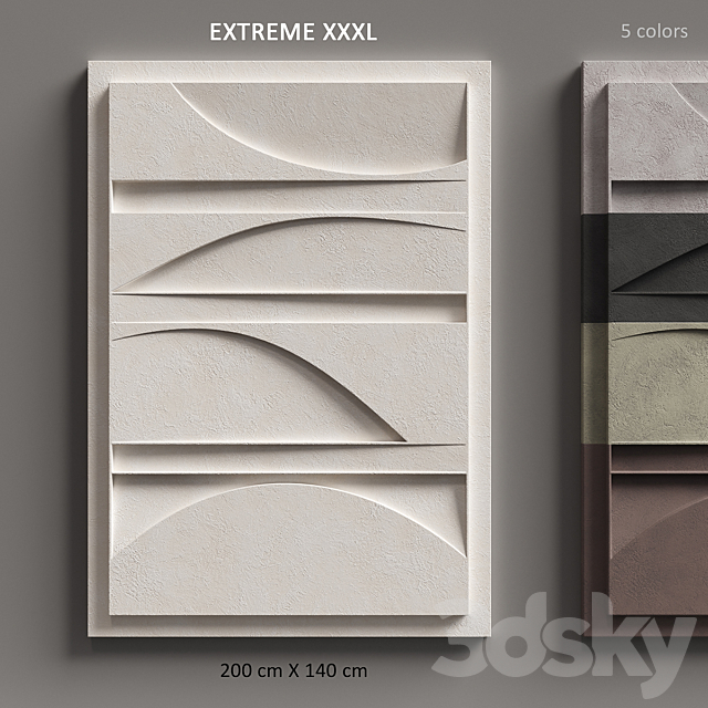 Relief EXTREME XXXL 3DSMax File - thumbnail 1