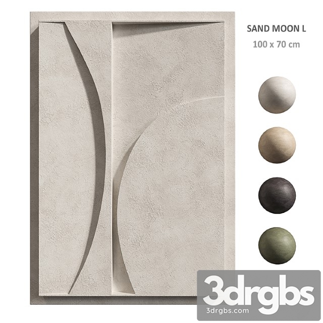 Relief sand moon l - thumbnail 1