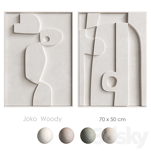 Relief Woody Joko Edith Beurskens 3DSMax File - thumbnail 1