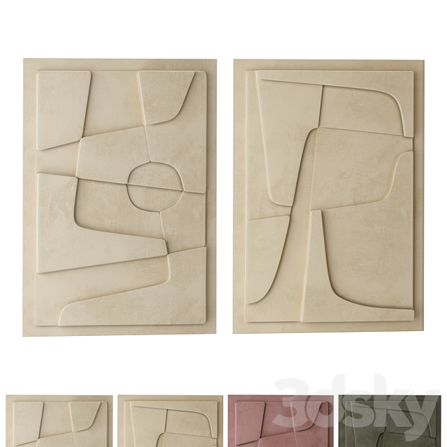 Reliefs by Atelier Plateau 3ds Max - thumbnail 1