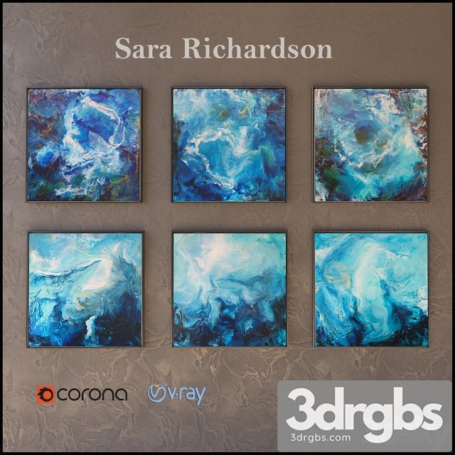 Sara Richardson Picture Set 3dsmax Download - thumbnail 1