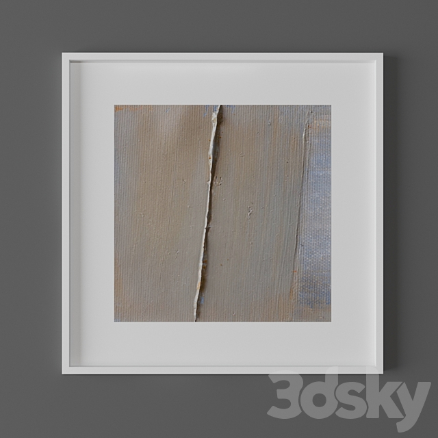 Set of abstract paintings 26 3ds Max - thumbnail 2