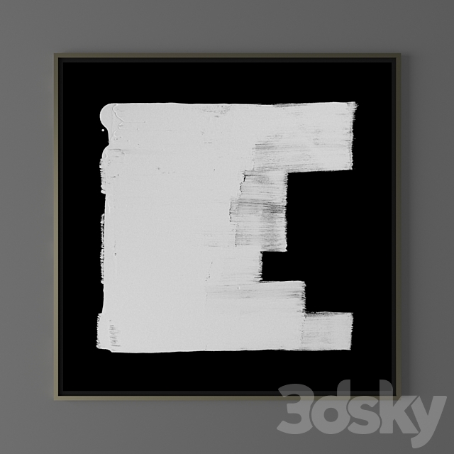 Set of abstract paintings 49 (2014) 3ds Max - thumbnail 2