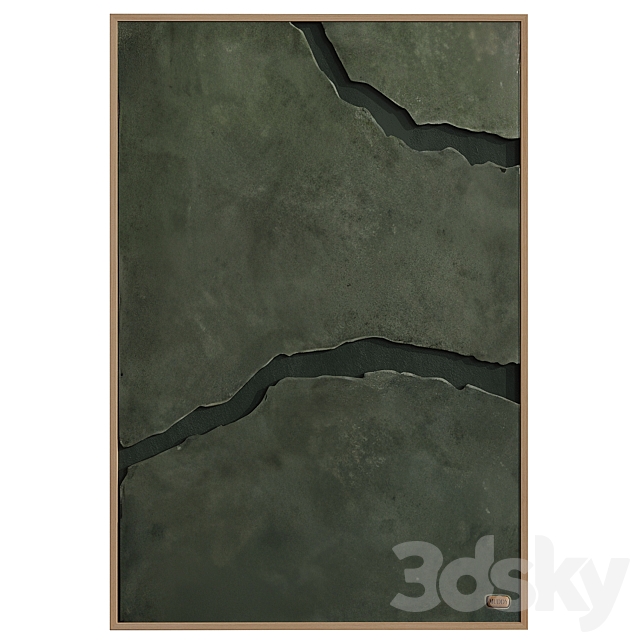 Set of art paintings from the Terra collection by Muddy 3ds Max - thumbnail 3