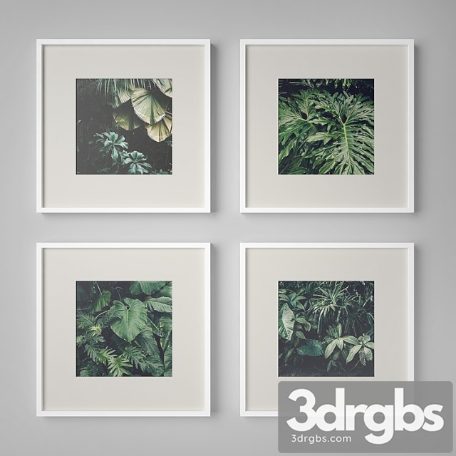 Set of paintings 15 3dsmax Download - thumbnail 1