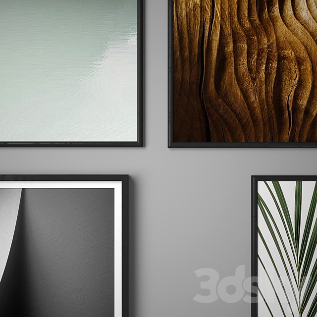 Set of paintings 70 3ds Max - thumbnail 2