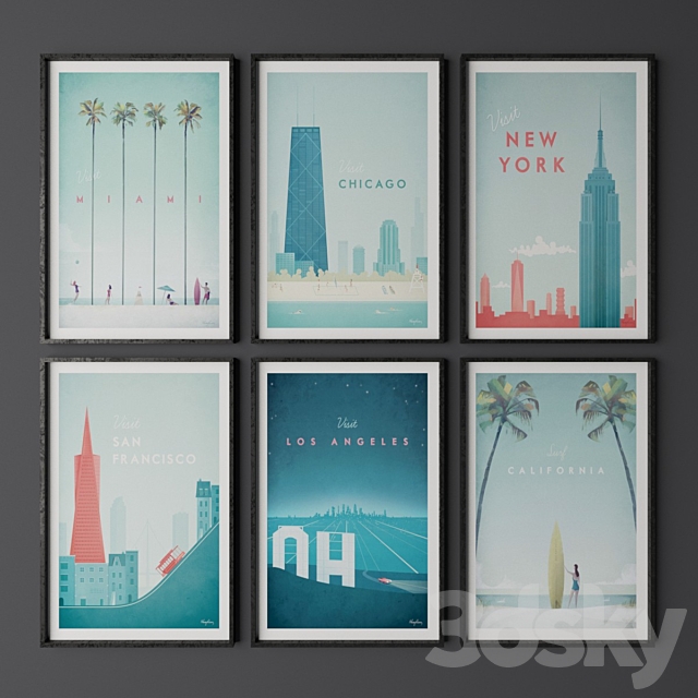 Set of posters 3ds Max - thumbnail 2