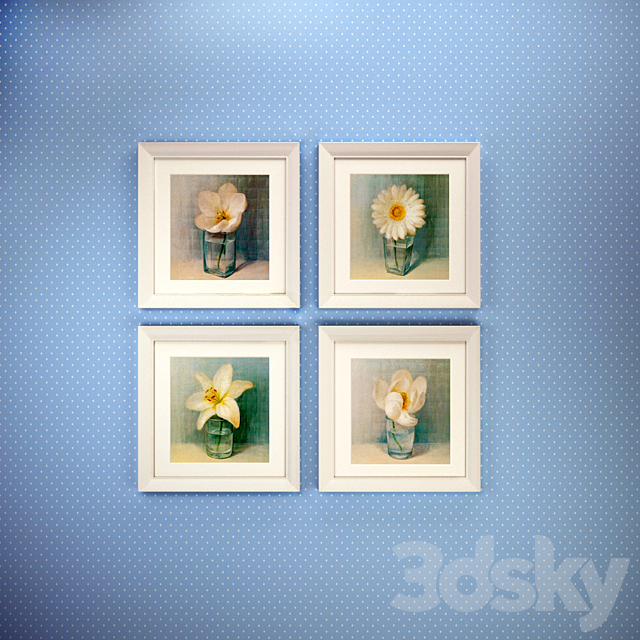 The picture in the frame: 15 piece (Collection 20) 3DSMax File - thumbnail 3