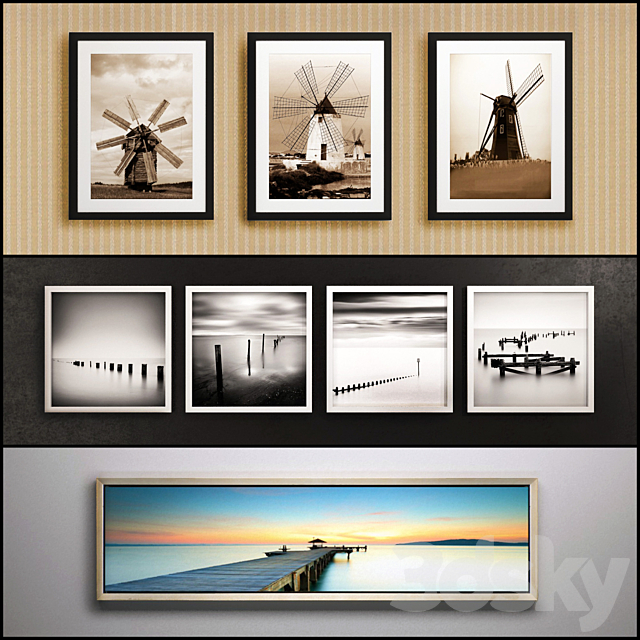 The picture in the frame: 22 piece (Collection 28) Picture Frame 3ds Max - thumbnail 1