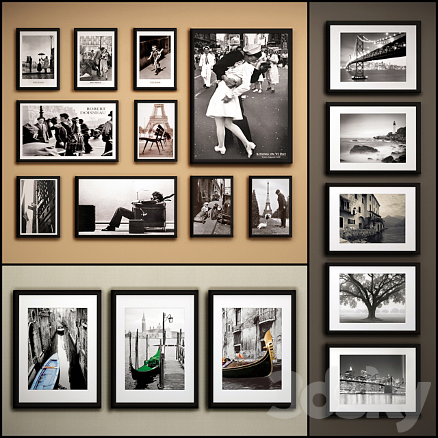 The picture in the frame: 25 piece (Collection 50) Picture Frame 3DS Max Model - thumbnail 1