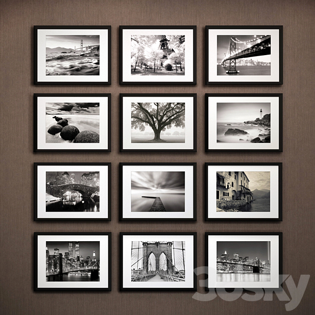 The picture in the frame: 25 piece (Collection 50) Picture Frame 3DS Max Model - thumbnail 2