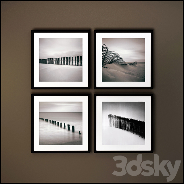 The picture in the frame: a collection of 91 photo frame 3DSMax File - thumbnail 2