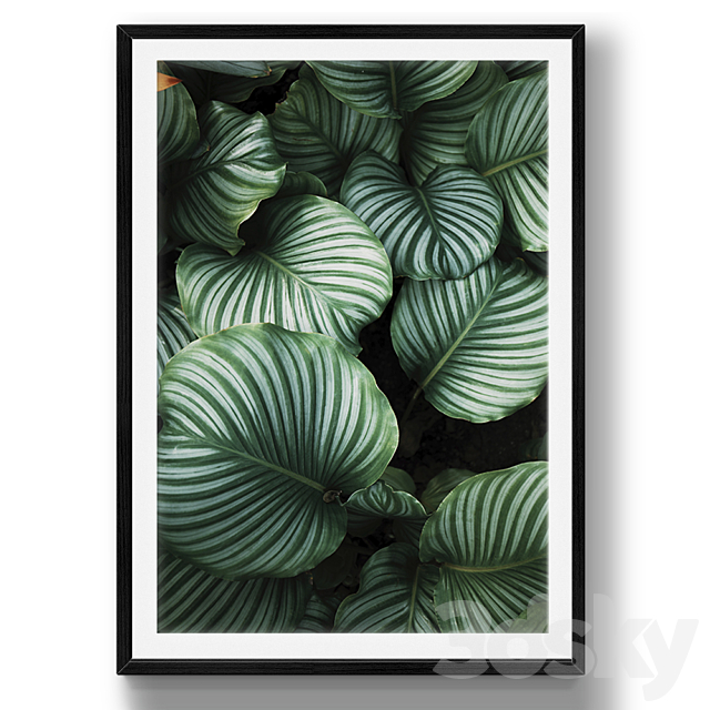 Tropical leaves | set 26 3DSMax File - thumbnail 2