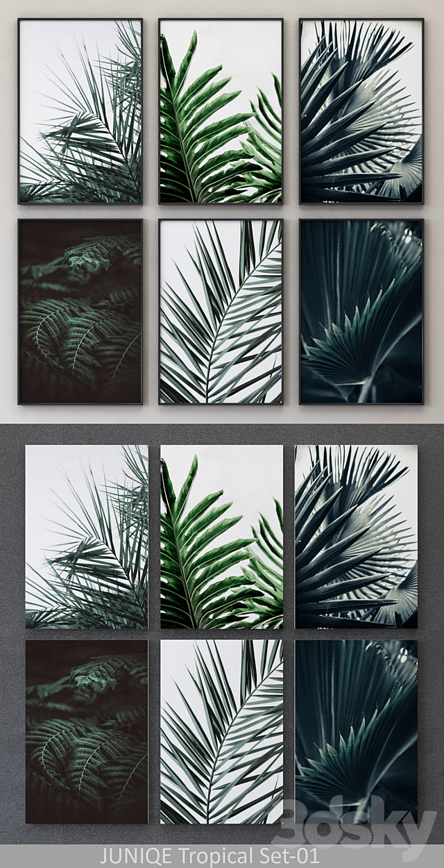 Tropical Set-01 Framed 3DSMax File - thumbnail 2