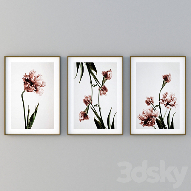 Tulips Posters 3ds Max - thumbnail 2