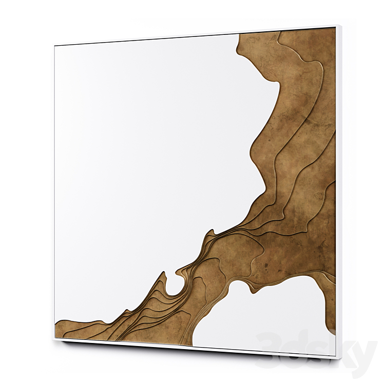 wall decor 14 3DS Max Model - thumbnail 2