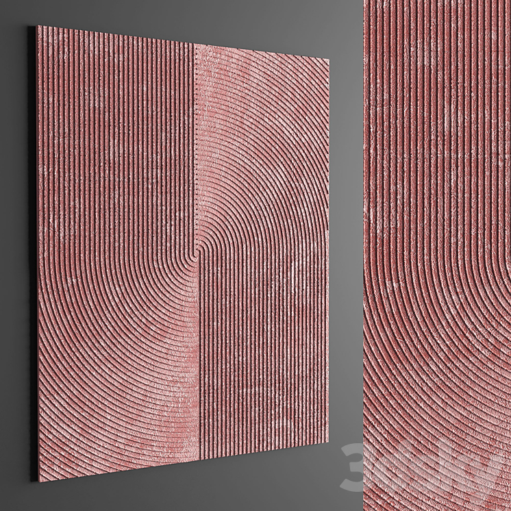 Wall decor 3DS Max - thumbnail 2