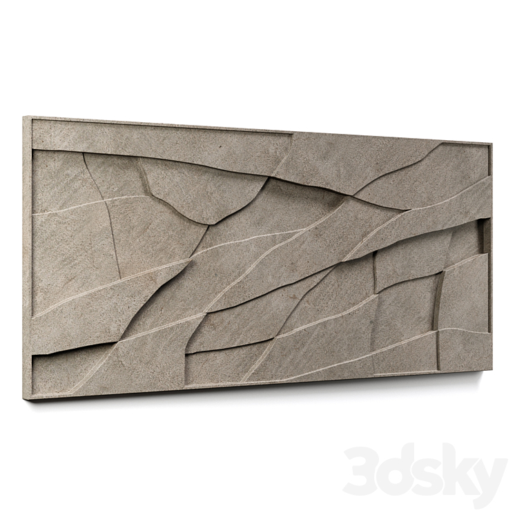 wall decor 62 3DS Max Model - thumbnail 2