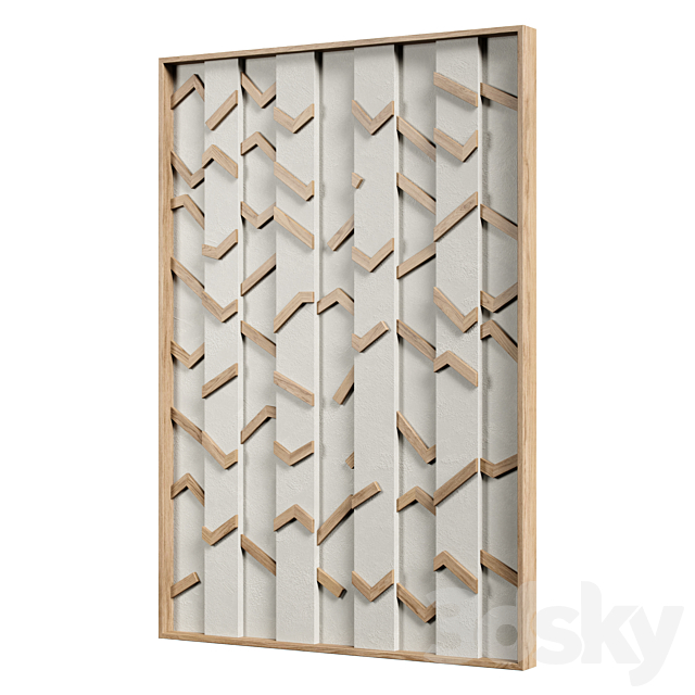 wall decor 73 3ds Max - thumbnail 3