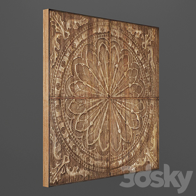 Wall_Decor_08 3ds Max - thumbnail 2