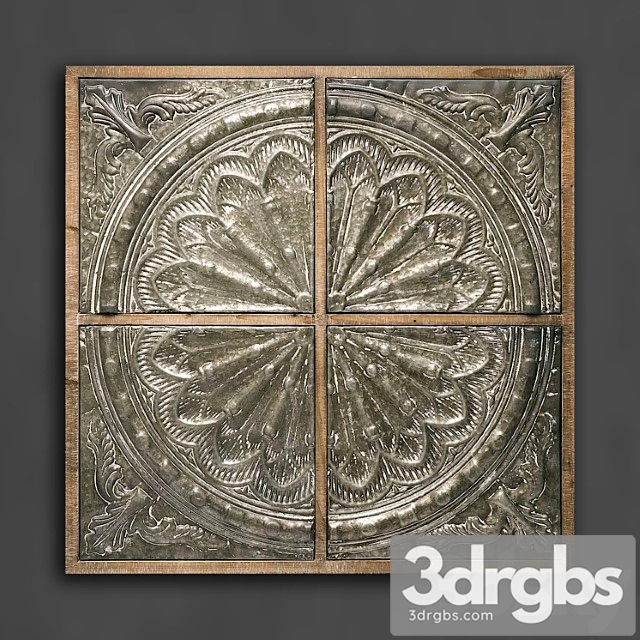 Wooden panel 119 3dsmax Download - thumbnail 1