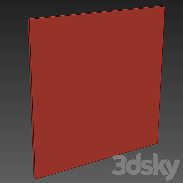 Wooden panel 119 3DSMax File - thumbnail 2