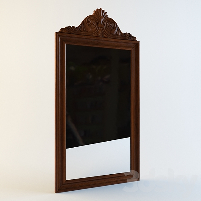 Antique mirror 3ds Max - thumbnail 1