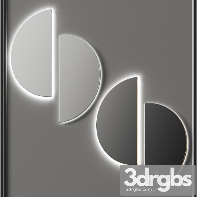 Antonio lupi design spicchio mirrors 3dsmax Download - thumbnail 1