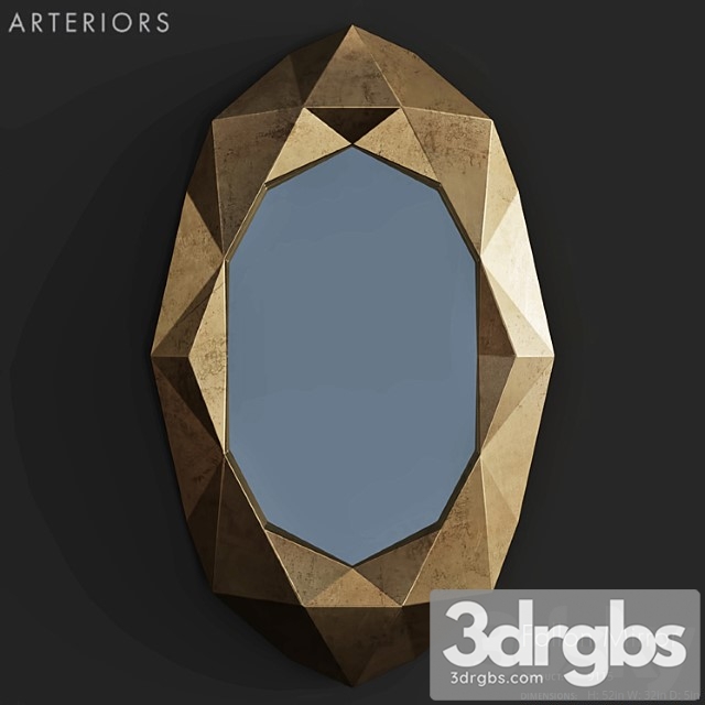 Arteriors Fallon Mirror 3dsmax Download - thumbnail 1