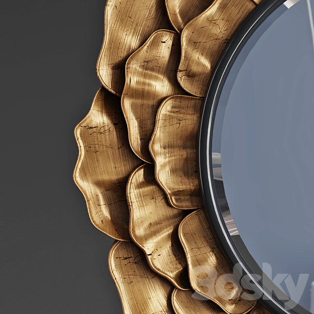 Bassett Mirror Company Niota wall mirror 3DSMax File - thumbnail 3