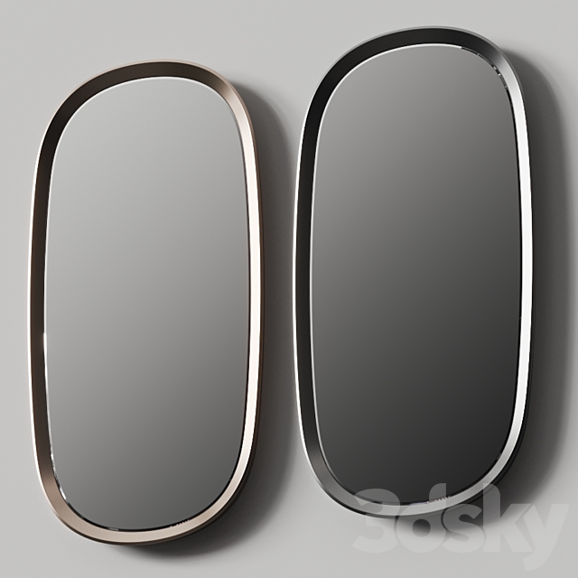 B&B Italia Madison Mirror 3DSMax File - thumbnail 1