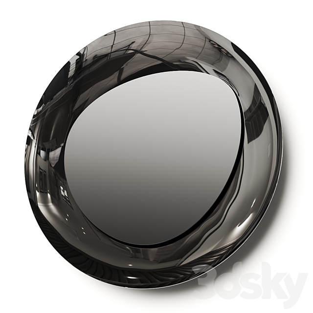 Cattelan Italia Cosmos Wall Mirror 3DSMax File - thumbnail 1