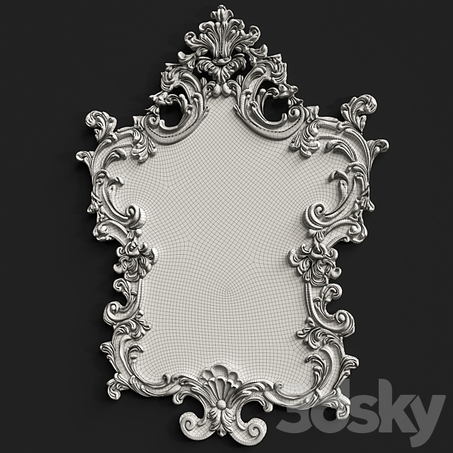 Chezanne Gaiamobili Mirror 3DS Max Model - thumbnail 2