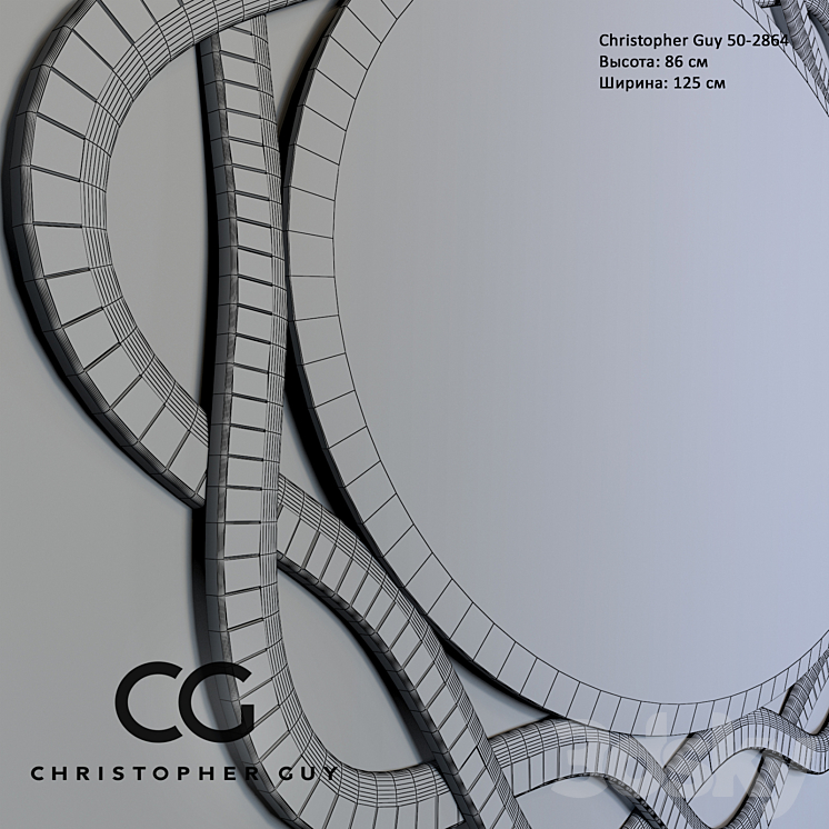 Christopher Guy 50-2864 3DS Max - thumbnail 2