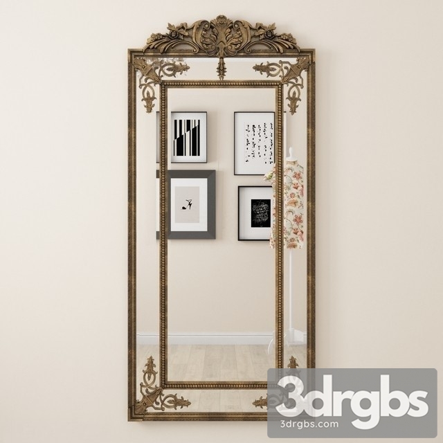 Classic Mirror 07 3dsmax Download - thumbnail 1