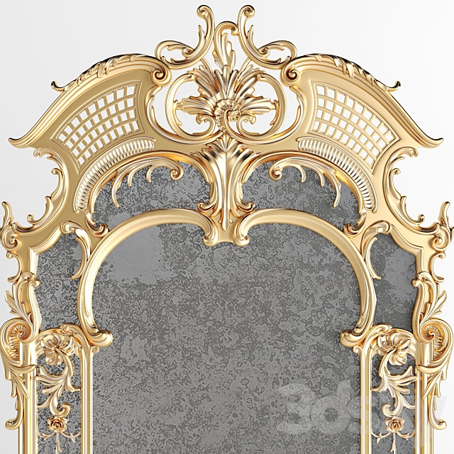 classical mirror 2 3DSMax File - thumbnail 2