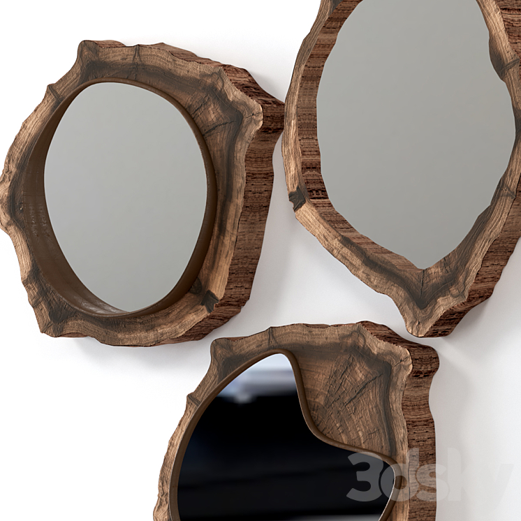 Collection of slab mirrors. 3DS Max - thumbnail 2