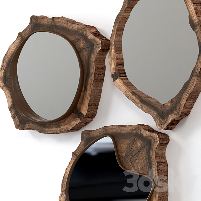 Collection of slab mirrors. 3DS Max Model - thumbnail 2