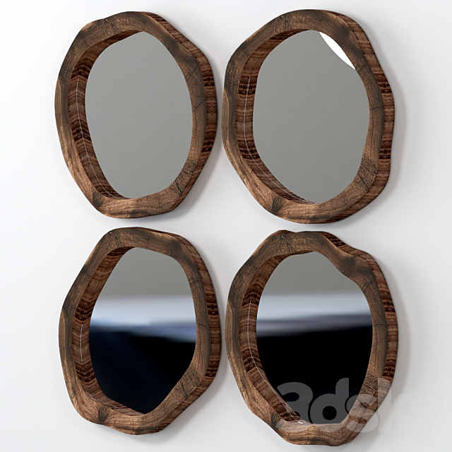 Collection of slab mirrors. 3DS Max Model - thumbnail 2